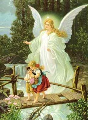 289x394 Caribbean Catholic Feast Of The Guardian Angels - Lindberg Guardian Angel Painting