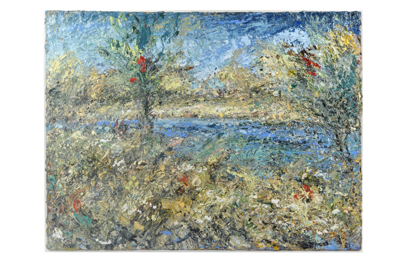 781x519 Ron Lindquist Landscape Oil Painting Ebth - Lindquist Painting