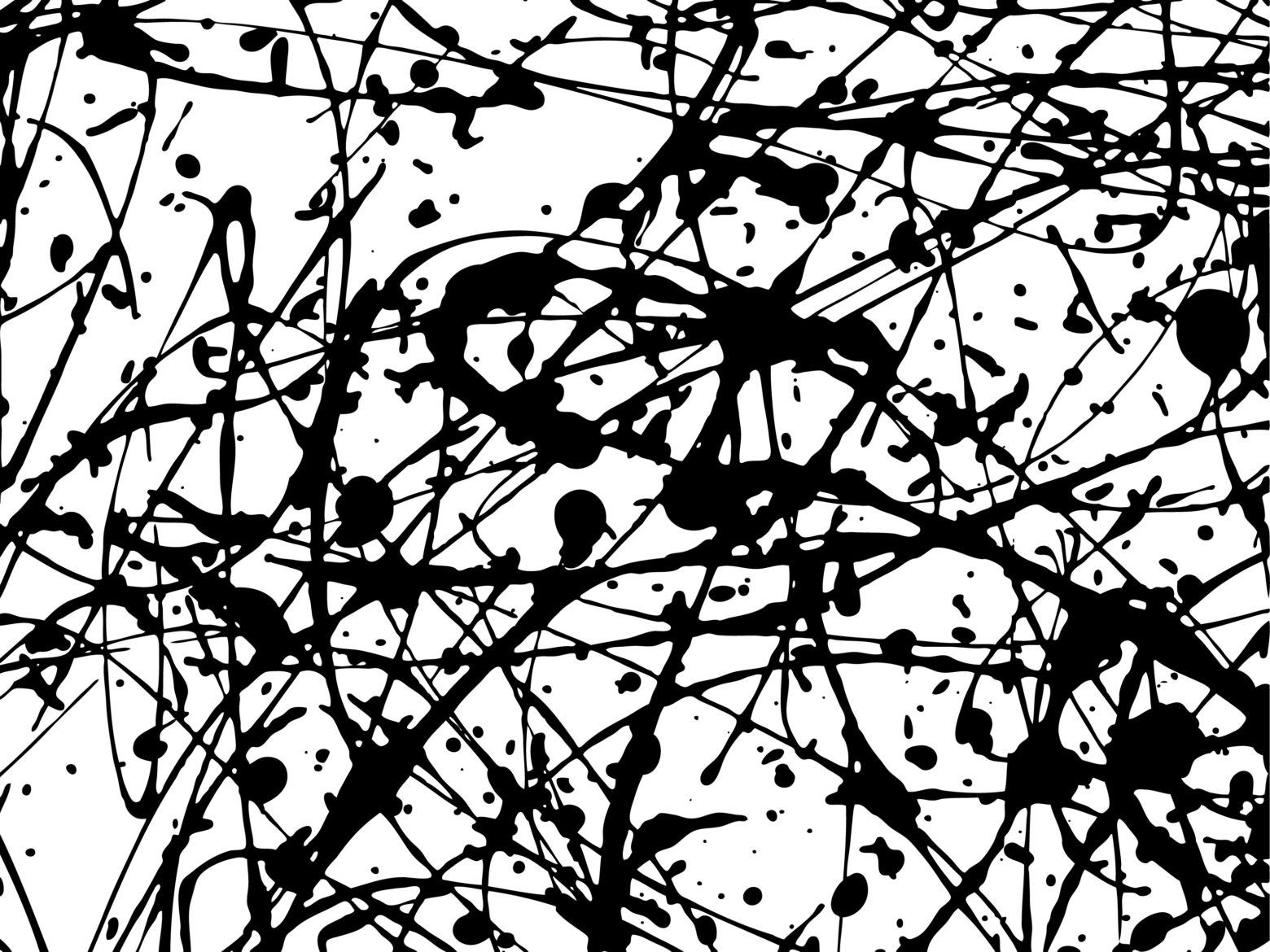 1560x1170 Free Stock Photo Of Artistic Paint Splashes On Canvas - Line Art Painting