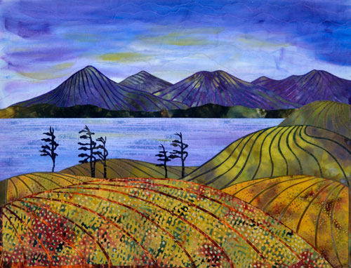 500x382 Gloria Loughman - Linear Painting