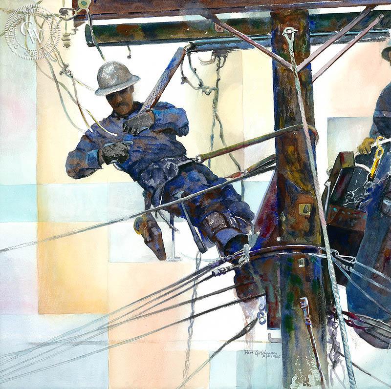 Lineman Painting at Explore collection of Lineman