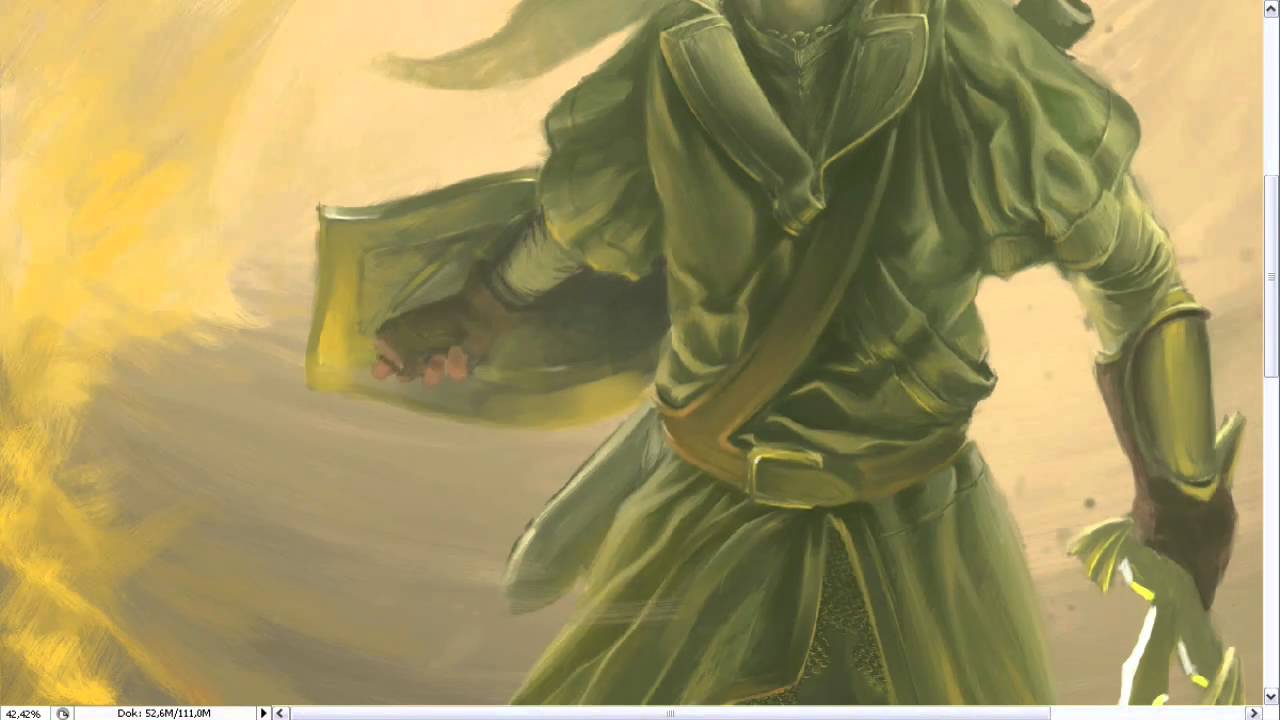 1280x720 Timelapse Digital Painting - Link Painting