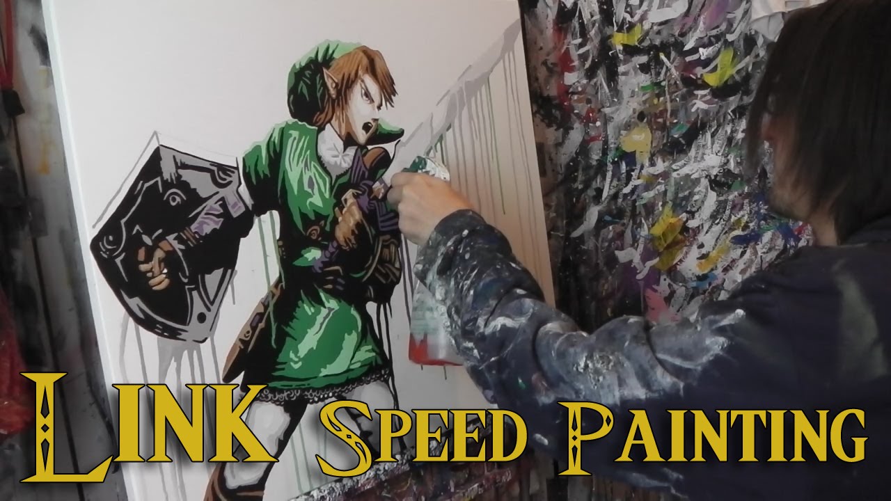 1280x720 Link Speed Painting - Link Painting