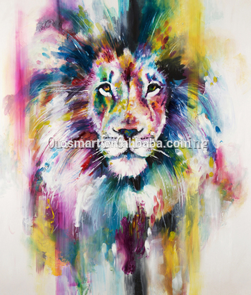 800x941 X Series The King Of The African Plain Lion Portrait Oil Painting - Lion Art Painting