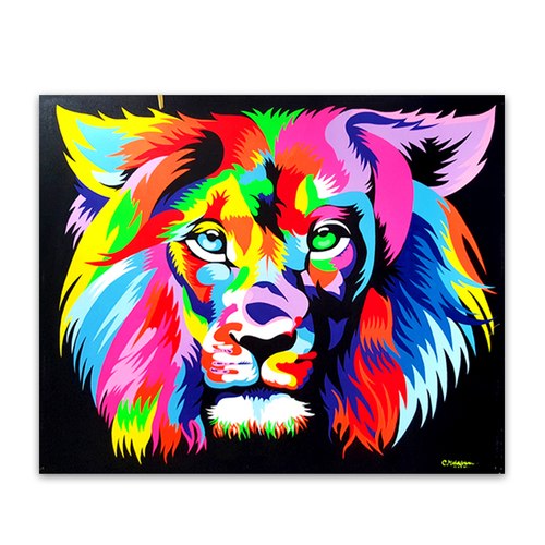 Lion Art Painting At Paintingvalley.com 