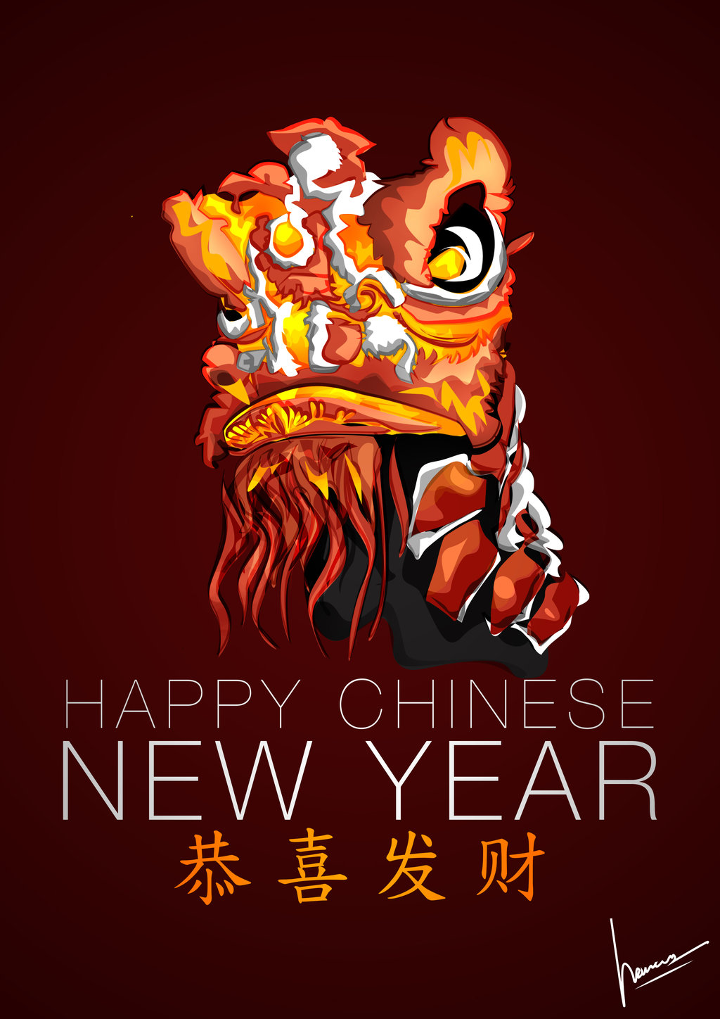 1024x1448 Chinese Traditional Lion Dance By Timoteushan - Lion Dance Painting