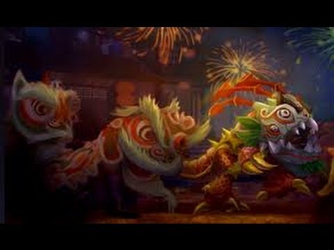 480x360 League Of Legends - Lion Dance Painting