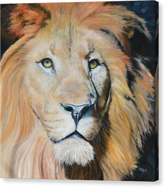 546x622 Your Lion Eyes Painting By Ted Head - Lion Eyes Painting