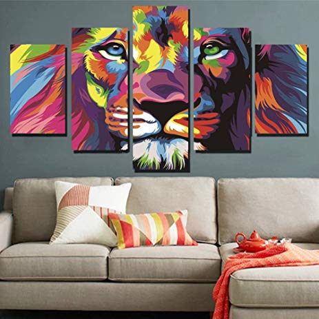 Lion King Canvas Painting at PaintingValley.com | Explore collection of ...