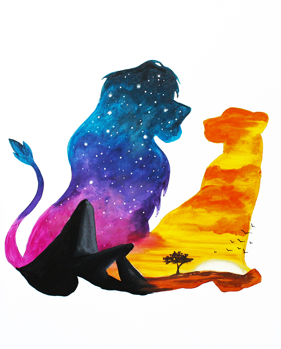 Lion King Painting at Explore collection of Lion