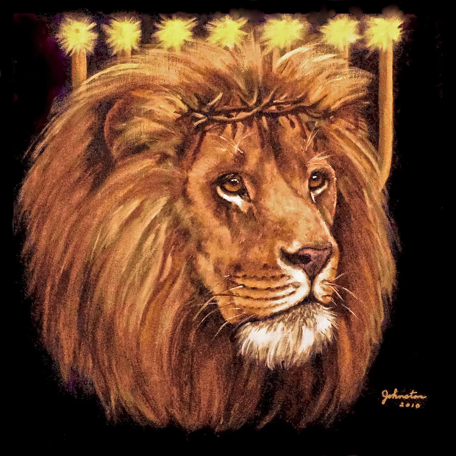 900x900 Lion Of Judah - Lion Of Judah Painting