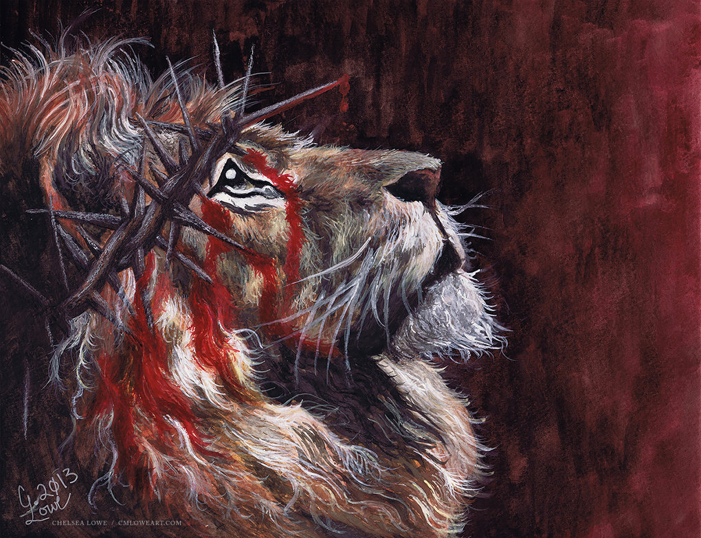 1020x783 The Lion Of Judah By Cmloweart - Lion Of Judah Painting