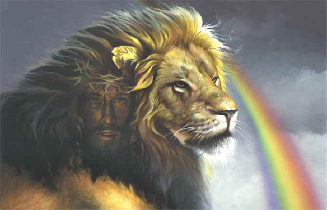 670x430 Christian Paintings, Lion Judah Painting, Christian Painting - Lion Of Judah Painting