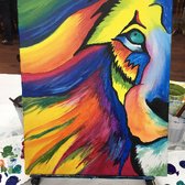 168x168 Paint Party Place - Lion Of The Tribe Of Judah Painting