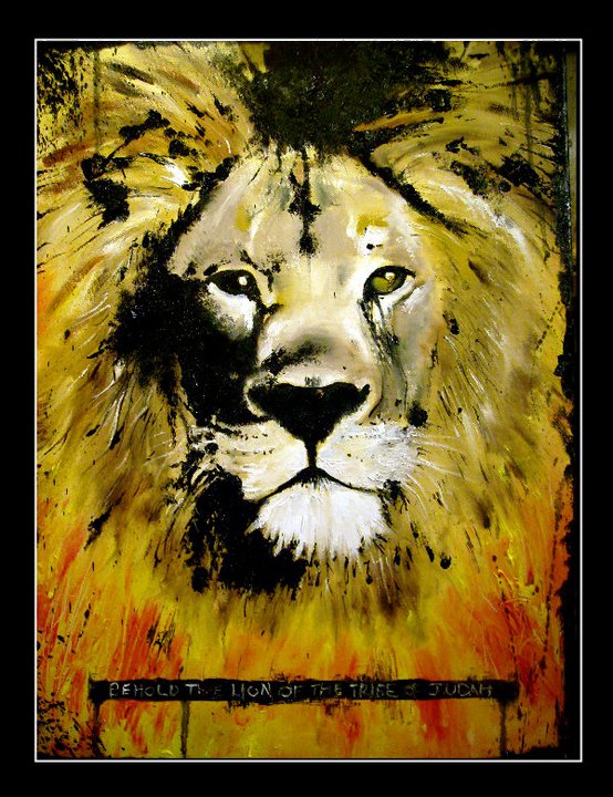 554x720 The Art Of Matthew D'Adamo The Lion Of The Tribe Of Judah - Lion Of The Tribe Of Judah Painting