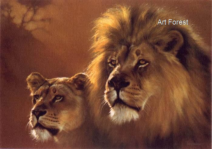 699x492 Oil Painting Wholesale, Cheap Oil Paintings - Lion Oil Painting