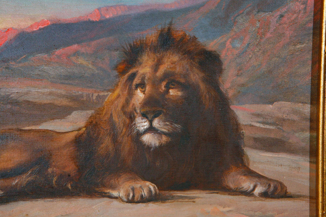 Lion Painting Images