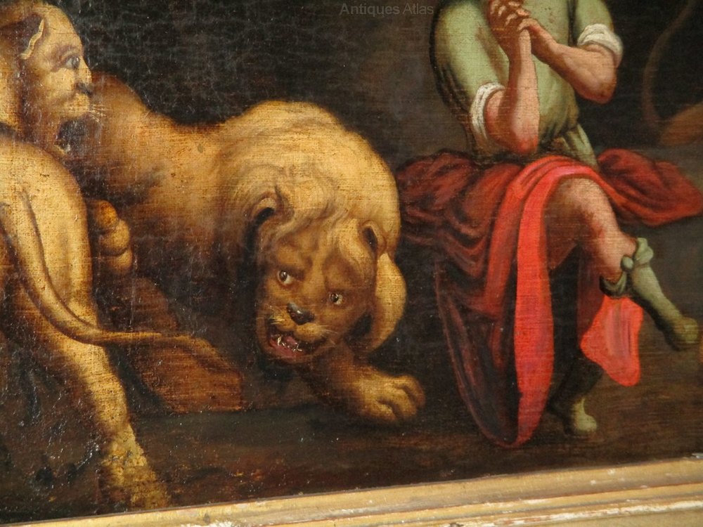 1000x750 Antiques Atlas - Lions Den Painting