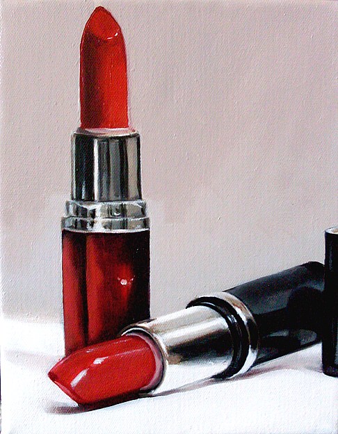 486x624 Lipstick Painting - Lipstick Painting