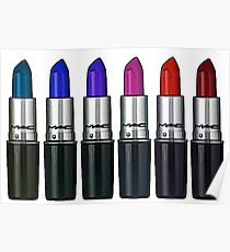 210x230 Mac Lipstick Painting Amp Mixed Media Posters Redbubble - Lipstick Painting