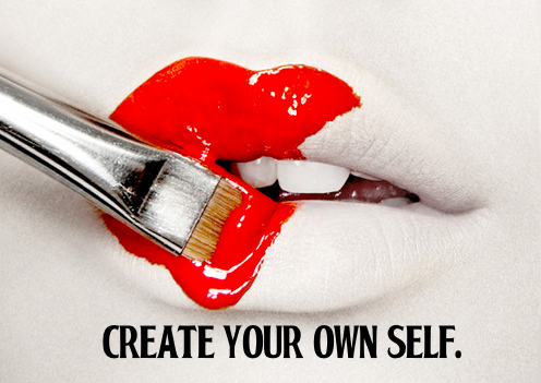 496x351 Color, Create, Lipstick, Makeup, Painting, Red - Lipstick Painting