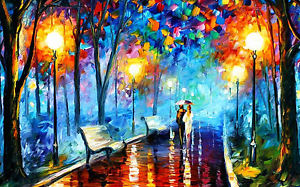 300x187 A3 Poster - Lit Painting