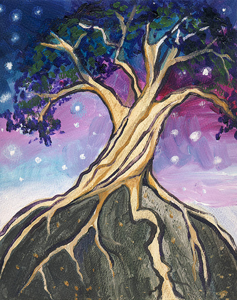 475x600 Blog Art By Cedar Lee - Lit Painting