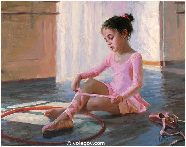648x512 Little Ballerina, Painting, - Little Ballerina Painting