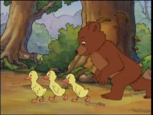 500x375 Little Bear (1995 2003) - Little Bear Painting