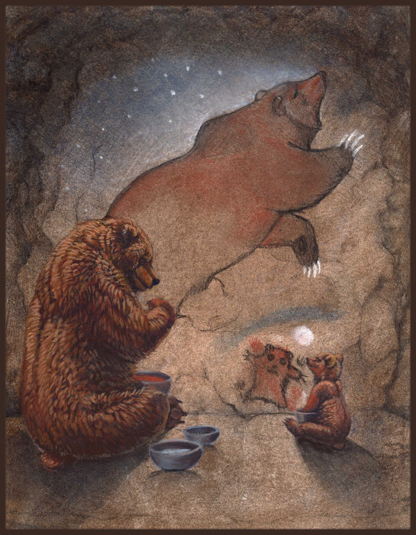 Little Bear Painting at PaintingValley.com | Explore collection of ...