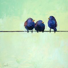 236x236 Little Bird Painting - Little Bird Painting