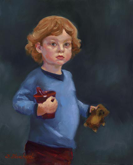 426x528 Little Boy Blue - Little Boy Blue Painting