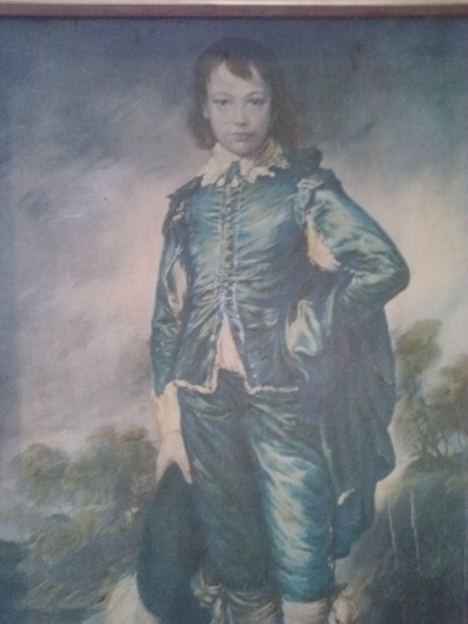 675x900 Vintage Little Boy Blue Painting Pablo Picasso Club - Little Boy Blue Painting