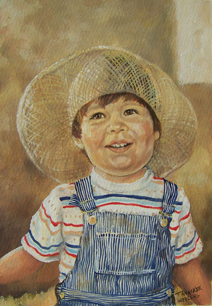 416x600 Little Boy Blue - Little Boy Blue Painting