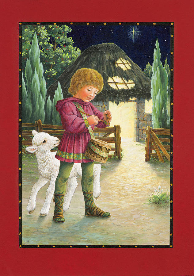 633x900 Little Drummer Boy Painting By Lynn Bywaters - Little Drummer Boy Painting