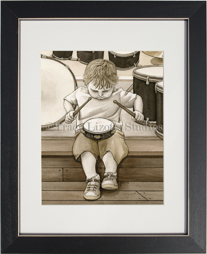 667x818 Little Drummer Boy The Original Painting - Little Drummer Boy Painting