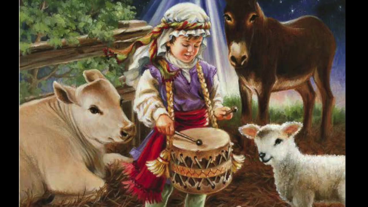 1280x720 Peace On Earth Little Drummer Boy - Little Drummer Boy Painting