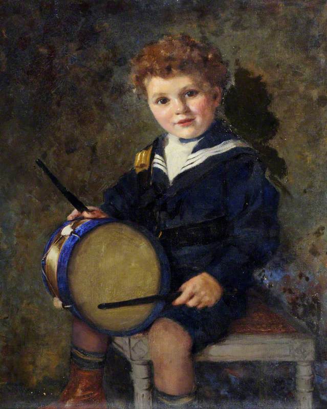 639x800 The Little Drummer Boy Art Uk - Little Drummer Boy Painting