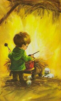 236x388 Little Drummer Boy - Little Drummer Boy Painting