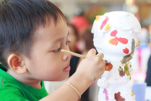 507x338 Little Kid Painting Peal Center - Little Kid Painting