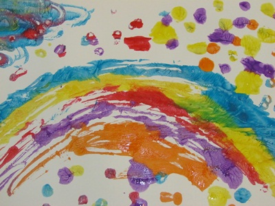 400x300 Kid Paintings Kids - Little Kid Painting