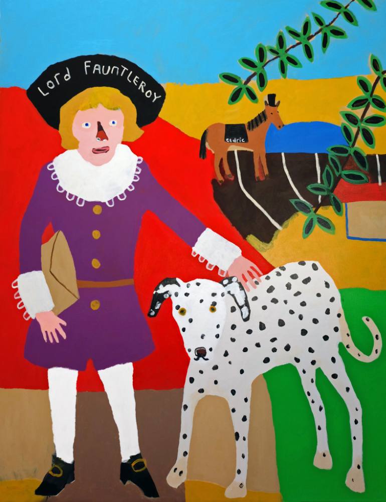 770x1001 Saatchi Art Little Lord Fauntleroy Painting By Alan Fears - Little Lord Fauntleroy Painting