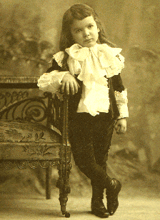 224x308 Children's Vintage Storybook Fashions - Little Lord Fauntleroy Painting