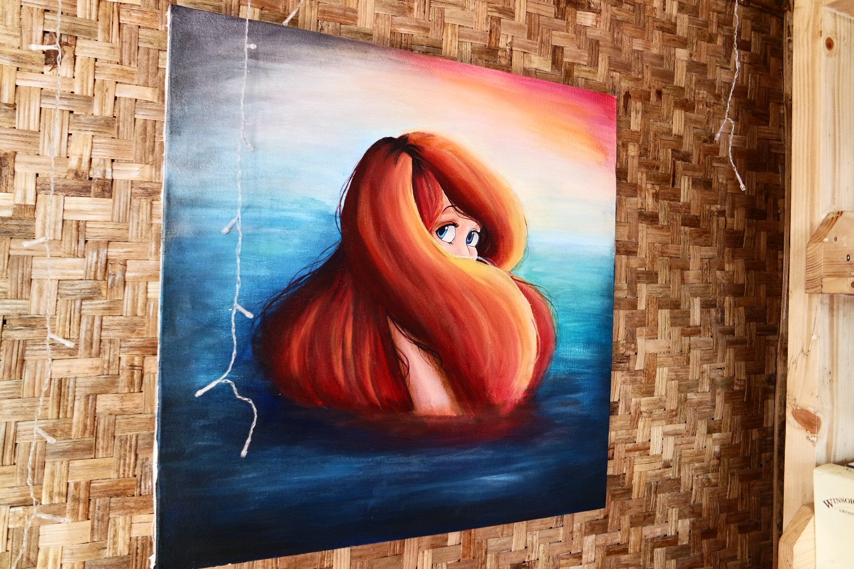 1728x1152 The Little Mermaid - Little Mermaid Painting