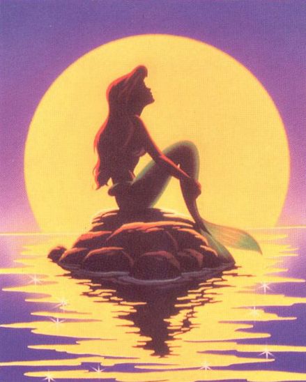 439x548 The Little Mermaid Painting Event Paint - Little Mermaid Painting