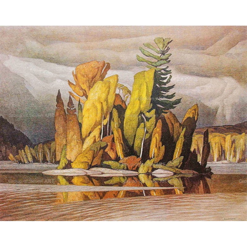 800x800 A.j. Casson - Little Painting
