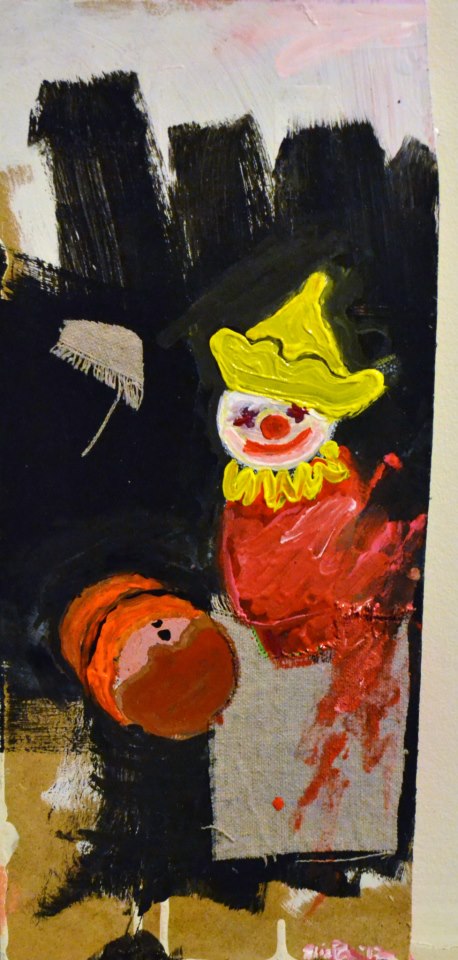 458x960 Simply Complex {Fisher Price Little People} Liz Parsons Art - Little People Painting