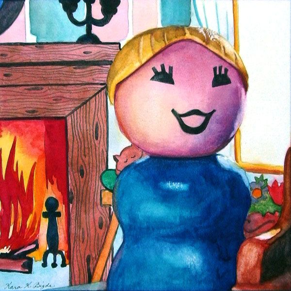 600x600 The 169 Best Art - Little People Painting