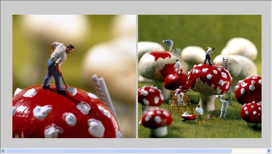 880x499 Big Food And Little People - Little People Painting