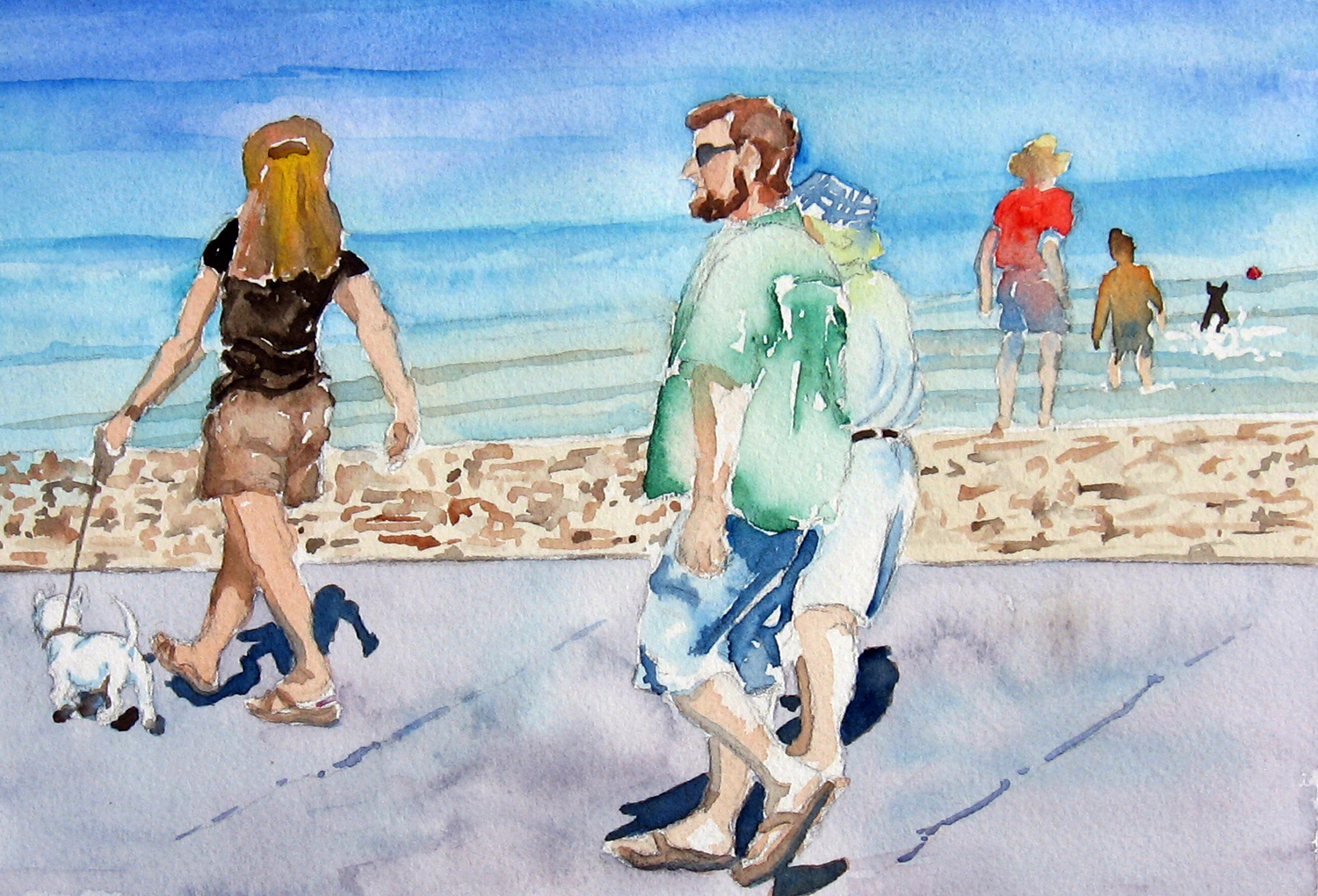 1500x1020 Little People Leslie White - Little People Painting